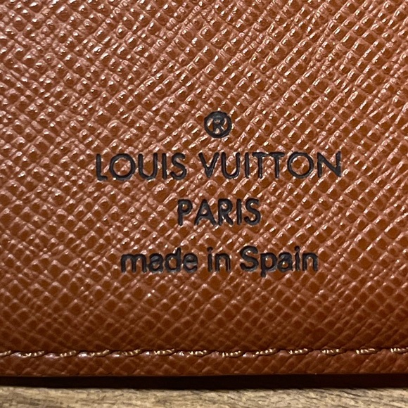 1998 Vintage Louis Vuitton Agenda Monogram Wallet; CA0948; made in Spain - Picture 9 of 13